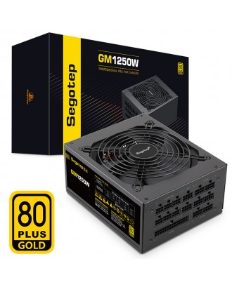 Segotep GM1250W ( Max Power 1250W/ 80 Plus Gold/ Full Modular/ ATX 3.0  )